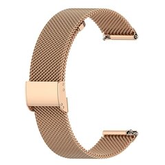 Milanese bandje met klemsluiting - Ros&eacute; goud - Garmin Lily 2