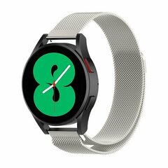 Garmin Venu 4 - 45mm - Milanese bandje - Starlight / Sterrenlicht