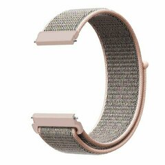 Garmin Venu 4 - 45mm - Sport Loop nylon bandje - Zand roze