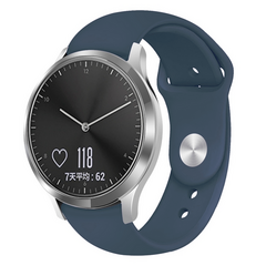 Garmin Venu 4 - 41mm - Sportbandje - Maat: Large - Donkerblauw