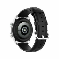 Classic leren bandje - Zwart - Huawei Watch GT 6 / GT 6 pro - 46mm