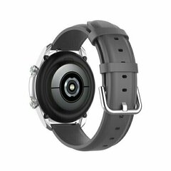 Classic leren bandje - Grijs - Huawei Watch GT 6 / GT 6 pro - 46mm