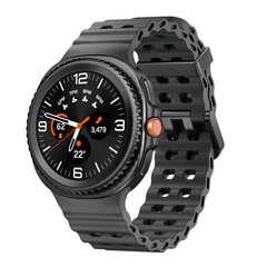 Marine siliconen band - Donkergrijs - Samsung Galaxy Watch 8 - 40mm / 44mm