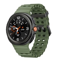 Marine siliconen band - Groen - Samsung Galaxy Watch 8 - 40mm / 44mm