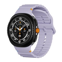 Classic Wave siliconen band - Paars - Samsung Galaxy Watch 8 - 40mm / 44mm