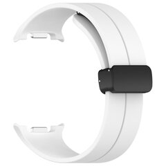 D-buckle Solid Line sportbandje - Wit - Samsung Galaxy Watch 8 - 40mm / 44mm
