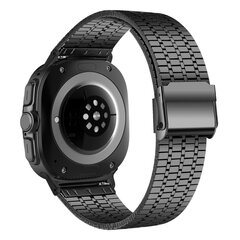Stalen bandje - Zwart - Samsung Galaxy Watch Ultra - 47mm