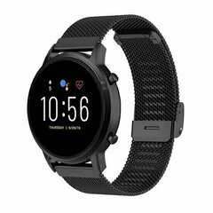 Milanese bandje met klemsluiting - Zwart - Huawei Watch 5 - 42mm