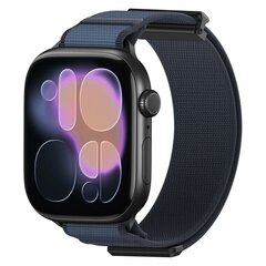 Magnetische nylon bandje - Blauw - Geschikt voor Apple Watch 44mm / 45mm / 46mm / 49mm