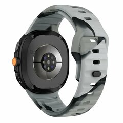Wave siliconen band - Camouflage grijs - Samsung Galaxy Watch 9 - 40mm / 44mm