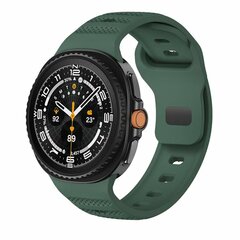 Wave met motief siliconen band - Donkergroen - Samsung Galaxy Watch 9 - 40mm / 44mm