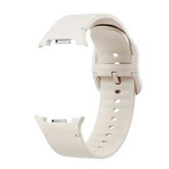 Soft siliconen band - Maat: S/M - Sterrenlicht - Samsung Galaxy Watch 9 - 40mm / 44mm
