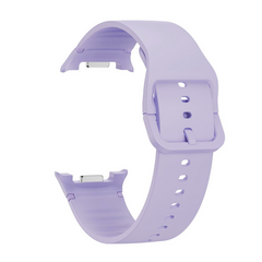 Soft siliconen band - Maat: S/M - Paars - Samsung Galaxy Watch 9 - 40mm / 44mm
