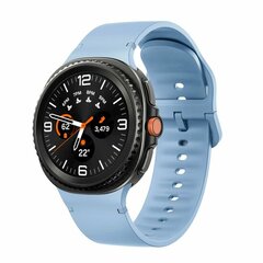 Soft siliconen band - Maat: S/M - Lichtblauw - Samsung Galaxy Watch 9 - 40mm / 44mm
