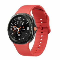 Soft siliconen band - Maat: M/L - Rood - Samsung Galaxy Watch 9 - 40mm / 44mm