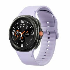 Soft siliconen band - Maat: M/L - Paars - Samsung Galaxy Watch 9 - 40mm / 44mm