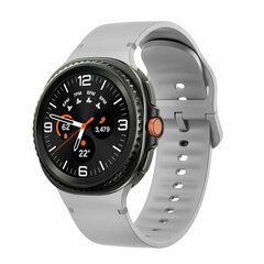 Soft siliconen band - Maat: M/L - Grijs - Samsung Galaxy Watch 9 - 40mm / 44mm