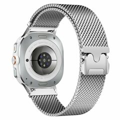 Milanese band met parachute sluiting - Zilver - Samsung Galaxy Watch 9 - 40mm / 44mm