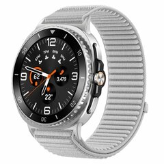 Nylon ribbelbandje - Grijs - Samsung Galaxy Watch 9 - 40mm / 44mm
