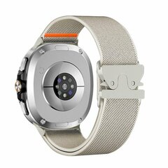 Nylon bandje met Parachute sluiting - Sterrenlicht - Samsung Galaxy Watch 9 - 40mm / 44mm