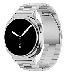 Stalen schakelband - Zilver - Samsung Galaxy Watch 9 - 40mm / 44mm