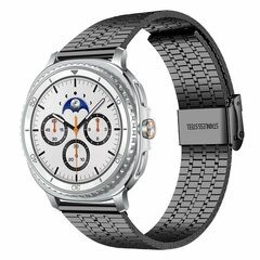 Stalen bandje - Zwart - Samsung Galaxy Watch 9 - 40mm / 44mm