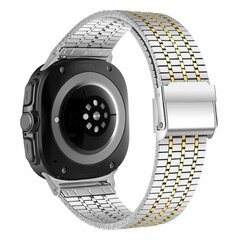 Stalen bandje - Zilver met goud - Samsung Galaxy Watch 9 - 40mm / 44mm
