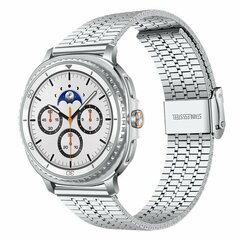 Stalen bandje - Zilver - Samsung Galaxy Watch 9 - 40mm / 44mm