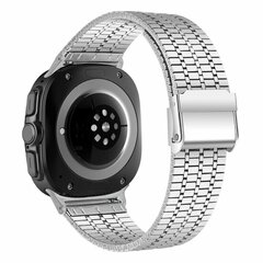 Stalen bandje - Zilver - Samsung Galaxy Watch 9 - 40mm / 44mm
