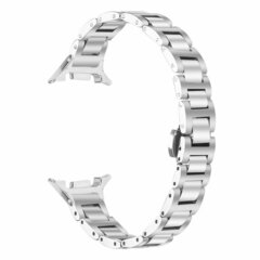 Slim fit stalen schakelband - Zilver - Samsung Galaxy Watch 9 - 40mm / 44mm