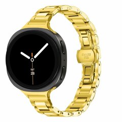Slim fit stalen schakelband - Goud - Samsung Galaxy Watch 9 - 40mm / 44mm