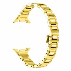 Slim fit stalen schakelband - Goud - Samsung Galaxy Watch 9 - 40mm / 44mm