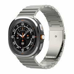 Titanium Luxe band - Titanium kleur - Samsung Galaxy Watch 9 - 40mm / 44mm