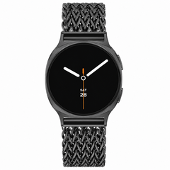 Gevlochten RVS band - Zwart - Samsung Galaxy Watch 9 - 40mm / 44mm