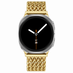 Gevlochten RVS band - Goud - Samsung Galaxy Watch 9 - 40mm / 44mm