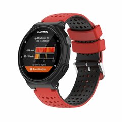 Siliconen Dot Pattern bandje - Rood + zwart - Garmin Approach S20