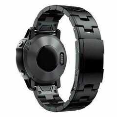 Titanium schakelband - Zwart - Garmin Fenix 9 / 9 pro - 47mm
