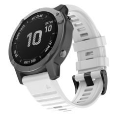 Siliconen bandje - Wit - Garmin Fenix 9 / 9 pro - 47mm
