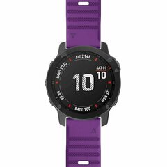 Siliconen bandje - Paars - Garmin Fenix 9 / 9 pro - 47mm