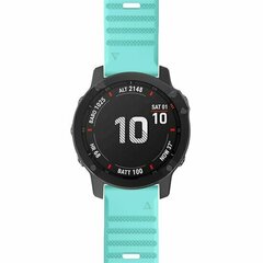 Siliconen bandje - Lichtblauw - Garmin Fenix 9 / 9 pro - 47mm