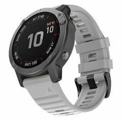 Siliconen bandje - Grijs - Garmin Fenix 9 / 9 pro - 47mm