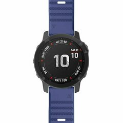 Siliconen bandje - Donkerblauw - Garmin Fenix 9 / 9 pro - 47mm