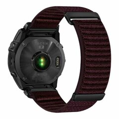 Nylon Sport Loop bandje - Aubergine - Garmin Fenix 9 / 9 pro - 47mm