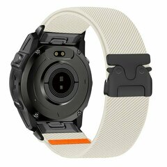 Nylon bandje met parachute sluiting - Sterrenlicht - Garmin Fenix 9 / 9 pro - 47mm