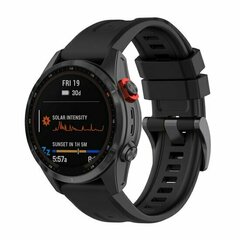 Siliconen sportbandje - Zwart - Garmin Fenix 9 / 9 pro - 43mm