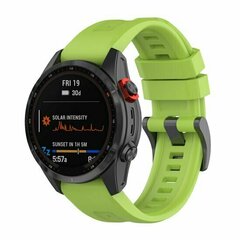 Siliconen sportbandje - Groen - Garmin Fenix 9 / 9 pro - 43mm