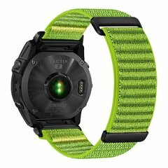 Nylon Sport Loop bandje - Groen - Garmin Fenix 9 / 9 pro - 43mm