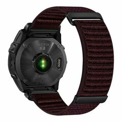 Nylon Sport Loop bandje - Aubergine - Garmin Fenix 9 / 9 pro - 43mm