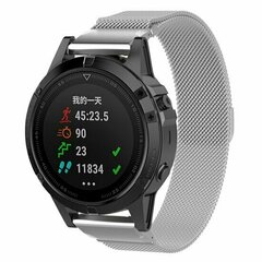 Milanese bandje - Zilver - Garmin Fenix 9 / 9 pro - 43mm