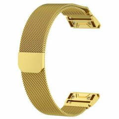 Milanese bandje - Goud - Garmin Fenix 9 / 9 pro - 43mm
